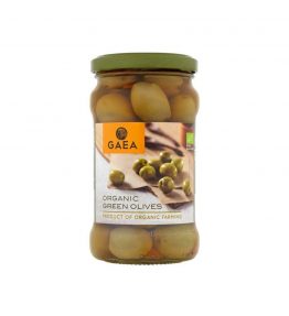 Gaea Organic Green Olives 300g